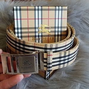 Burberry belt